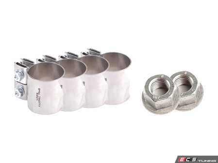 ES#2586483 - 18307560779KT - Center Muffler Installation Kit - Everything you need to install a new center muffler assembly - Genuine BMW - BMW