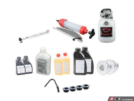 ES#4899800 - f3xdiffxdrsrvKT - Manual Transmission, Differential, & Transfer Case Service Kit - Includes all of the Genuine BMW fluid, plugs, and specialty tools needed to service your front and rear differential and your transfers case - Genuine BMW - BMW