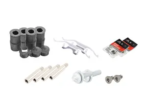 Front Pad And Rotor Installation Kit