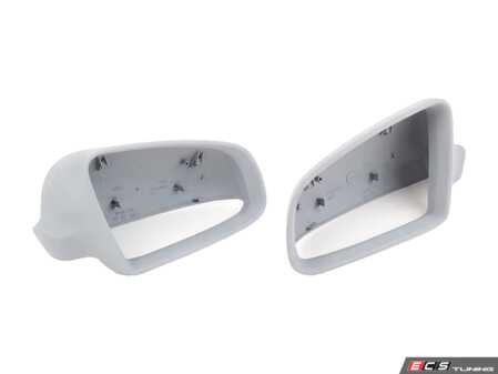 ES#2702529 - 8E0857507BKT - Mirror Cover Set - Primed - Restore your exterior look - Genuine Volkswagen Audi - Audi