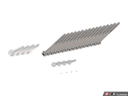 ES#2772117 - 1129900212KT4 - Cylinder Head Bolt Kit - Includes all head bolts to install both cylinder heads - Assembled By ECS - Mercedes Benz