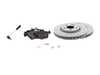 ES#2779786 - 0044200720KT3 - Front Brake Service Kit  - Featuring Genuine Mercedes-Benz Rotors And Pads - Genuine Mercedes Benz - Mercedes Benz