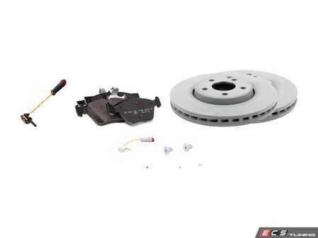 ES#2779786 - 0044200720KT3 - Front Brake Service Kit  - Featuring Genuine Mercedes-Benz Rotors And Pads - Genuine Mercedes Benz - Mercedes Benz