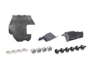 ES#2618779 - 1J0825236FKT -         Weather Protection Package - Stage 1 - Includes a replacement belly pan, engine side covers, and necessary hardware! - Genuine Volkswagen Audi - Volkswagen
