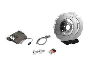 ES#4475459 - 4g0615301ah4KT - Front Brake Service Kit (390x36) - Complete kit to service the front brakes. - Genuine Volkswagen Audi - Audi