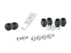 ES#2763846 - 1K0698470KT2 - Rear Pad And Rotor Installation Kit - Includes everything to install new rear brakes - Genuine Volkswagen Audi - Audi