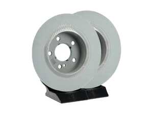 ES#3678584 - 246423011207KT - Rear Brake Rotors - Pair (295x10) - Does not include new rotor set screws - Genuine Mercedes Benz - Mercedes Benz