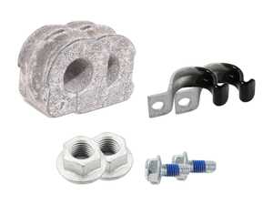 ES#3659568 - 1j0411336dKT - Front Sway Bar Installation Kit - Includes new bushings, brackets and hardware to keep your sway bar working properly - Genuine Volkswagen Audi - Audi