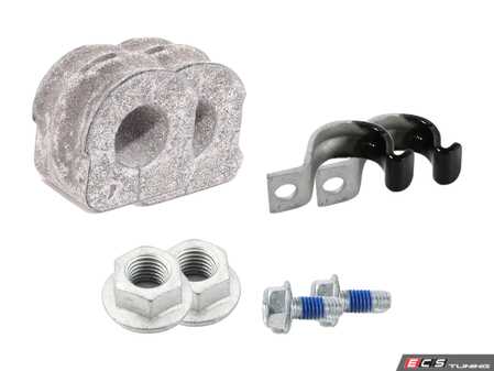 ES#3659568 - 1j0411336dKT - Front Sway Bar Installation Kit - Includes new bushings, brackets and hardware to keep your sway bar working properly - Genuine Volkswagen Audi - Audi