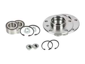 ES#4465467 - 07119934755KT - Rear Axle Wheel Hub And Bearing Kit - Full rear axle wheel bearing kit including hubs, bearings and hardware - Assembled By ECS - BMW