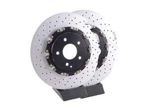 ES#3420718 - 09925433KT - Front Brake Rotors - Pair - Does not include new brake rotor securing screws - Brembo - Mercedes Benz
