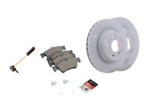 ES#4830285 - 0004212012KT5 - Rear Brake Service Kit - Featuring Genuine Mercedes-Benz Rotors, and Pads! - Genuine Mercedes Benz - Mercedes Benz