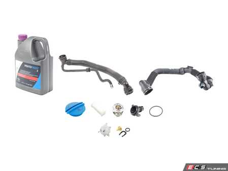ES#2966591 - 5C0122101AAKT1 - Cooling System Refresh Kit - Level 1 - This entry level kit covers the most common failures in the cooling system - Assembled By ECS - Volkswagen