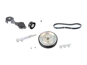 ES#4819220 - 11282444363KT1 - Accessory Belt Kit And Drive Wheel - Value Line  6PK895 Belt - Complete accessory belt pulley change with water pump drive wheel - Dayco - MINI
