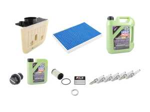ES#4829994 - 4M0133843GKT1 - 40k Service Kit - This kit features Hengst cabin Air Filter, Mann Air Filter, NGK spark Plugs, Molygen 5w-40 Oil, and ECS Magnetic drain plug - Assembled By ECS - Audi