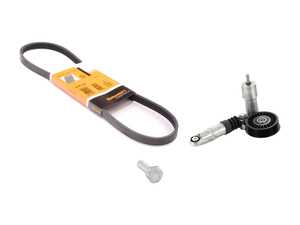 ES#2966390 - 06B260849AKT2 - Accessory Belt Kit - Keep your drive belt tight with a new belt, tensioner, and hardware. - Assembled By ECS - Volkswagen