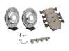 ES#4815812 - 34112282446zKT - Front Brake Service Kit - Includes front rotors, pads, wear sensor, and associated hardware. - Assembled By ECS - BMW
