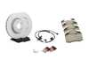 ES#4351874 - 34116855782KT13 - Front Brake Service Kit - JCW - Featuring Zimmerman rotors and ECS DD23 "Daily Driver" ceramic pads. - Assembled By ECS - MINI