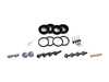 ES#2765811 - 1J0698451LINSKT3 - rear pad and rotor installation kit - stage 2 - This comprehensive kit includes every serviceable item on both calipers and rotors - Assembled By ECS - Volkswagen