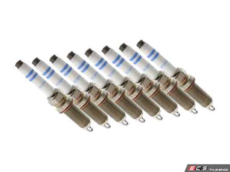 ES#4733575 - 0001590500KT2 - Spark Plugs - Set Of 8 - Keep your engine running at its best by maintaining the ignition system. For Mercedes M176, M177, and M178 engine applications. - Bosch - 