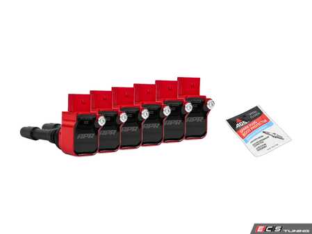 ES#4674701 - 0PB905093FKT2 - Ignition Service Kit - Featuring APR Upgraded Ignition Coils, and Bosch Spark Plugs - Assembled By ECS - Porsche