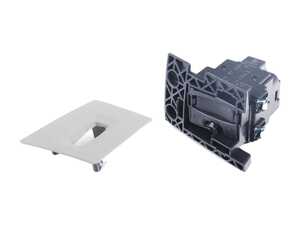 ES#3706484 - 66129172371KT1 - Ignition Assembly - Gray - Where you insert your key fob, includes new dash trim surround - Genuine BMW - BMW