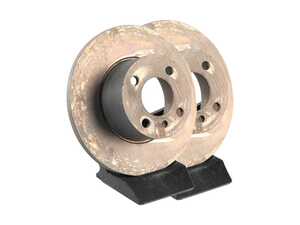 ES#2153889 - 34111163128 - Brake Rotors - Pair (255x12.7) - Factory replacement rotors. - Genuine BMW - BMW