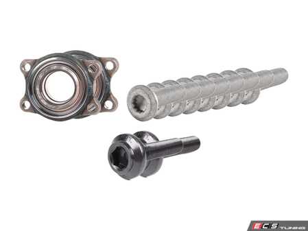 ES#2723820 - 4D0407625Hkt1 - Rear Wheel Bearing Kit - Pair  - Includes both rear bearings with hardware - SKF - Audi