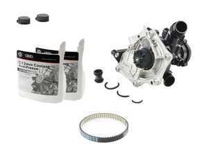ES#4840481 - mk7gliwpKT - Thermostat/Water Pump Kit - Featuring Bremmen Thermostat And Water pump - Assembled By ECS - Volkswagen