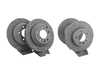 ES#3698624 - htc4837KT - Talon Front & Rear Cross Drilled & Slotted Brake Rotors - Upgrade to a slotted / cross-drilled rotor for improved braking - Hawk - Volkswagen