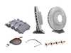 ES#2598352 - 99635140904FPKT - Performance Front Brake Service Kit - Featuring Sebro slotted rotors and Hawk HPS brake pads - Assembled By ECS - Porsche