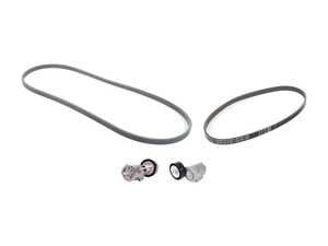 ES#2996794 - 07k145933fKT - Accessory Belt Kit - This comprehensive kit includes both tensioners, belts and the hardware to get the job done right - Genuine Volkswagen Audi - Volkswagen