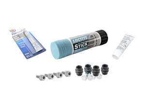 ES#2778036 - n90688902kt - Rear Pad and Rotor Installation Kit - Install new hardware when servicing your rear brakes - Genuine Volkswagen Audi - Audi