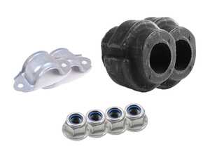 ES#3660808 - 4d0411327gkt3KT - Front Sway Bar Installation Kit - Includes brackets, bushings, & all necessary hardware to properly install a new sway bar. - Genuine Volkswagen Audi - Audi
