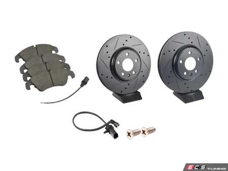 ES#4745304 - 025997ECS0610KT1 - Performance Front Brake Service Kit - Assembled By ECS - Audi