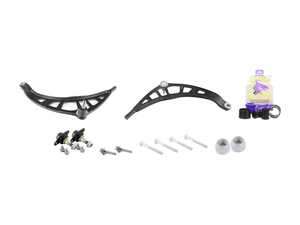 ES#4265963 - 31129806519KT2 - Performance Front Lower Control Arm / Wishbone With Ball Joint - Kit  - Includes Control Arms, Powerflex Main Front Bushings, Hardware, and Ball Joints! - Assembled By ECS - MINI