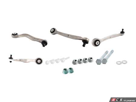 ES#2712694 - 8E0407509PKT1 - Front Upper Control Arm Kit - Includes new upper control arms with hardware - Genuine Volkswagen Audi - Audi