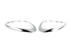 ES#3553258 - 51139813823kt1KT - Headlight Trim Ring Chrome - Set - Replace your stone chipped chrome on your MINI - URO - MINI