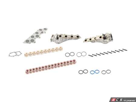 ES#4351910 - 079145721KT3 - Complete RS7 Turbocharger Kit With Installation Kit  - Includes IHI RS7 turbochargers, gaskets, o-rings, and all necessary hardware to boost your S6/S7 power and performance! - Assembled By ECS - Audi