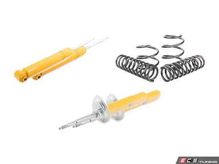 ES#2586744 - 29764KT - Performance Suspension Cup Kit - OE Sport - Featuring Koni Yellow shocks and H&R Sport lowering springs - Assembled By ECS - BMW