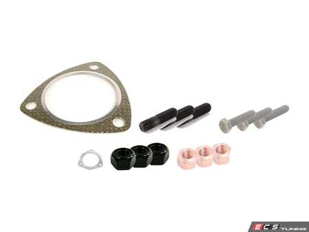 ES#3028724 - 8D0253115KT4 - Catalytic Converter Installation Kit - Includes the necessary hardware and gaskets to install the catalytic converter - Genuine Volkswagen Audi - Audi Volkswagen