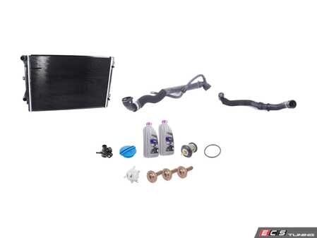 ES#2602639 - 1K0198251CSKT - Cooling System Refresh Kit - Level 2 - This comprehensive kit eliminates weak spots in your cooling system - Assembled By ECS - Volkswagen