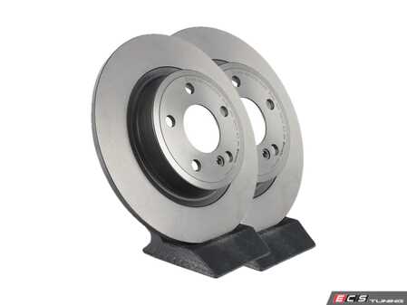 ES#3678585 - 246423011207KT1 - Rear Brake Rotors - Pair (295x10) - Does not include new rotor set screws - Brembo - Mercedes Benz