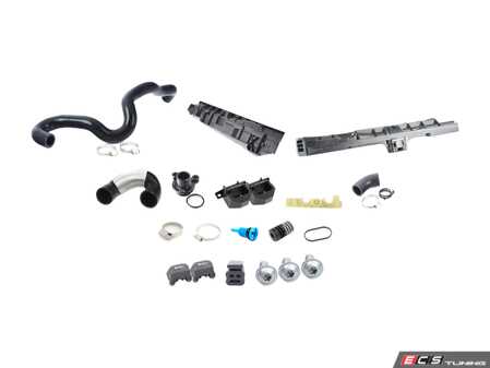ES#4780955 - E92MANRADINSKT - Radiator Installation Kit - Everything you need to install a new radiator in your BMW - Assembled By ECS - BMW