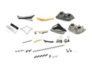 ES#4819120 - 06M109229ACKT1 - Ultimate Timing Chain Kit  - New rails, chains, tensioners, covers, and hardware to keep your engine running strong - Genuine Volkswagen Audi - Audi