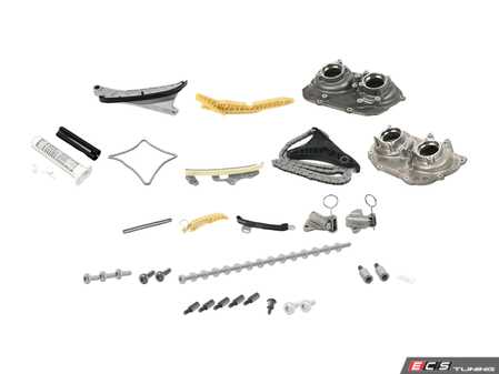 ES#4819120 - 06M109229ACKT1 - Ultimate Timing Chain Kit  - New rails, chains, tensioners, covers, and hardware to keep your engine running strong - Genuine Volkswagen Audi - Audi