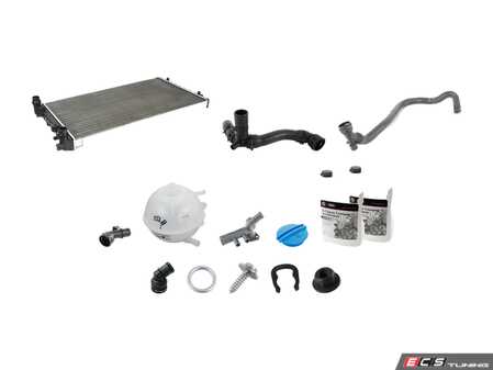 ES#2952370 - 1C0121253AKT3 - Cooling System Refresh Kit - Everything needed to refresh your cooling system. - Assembled By ECS - Volkswagen