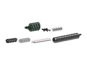 ES#3659382 - 4a0805163KT - Belly Pan Installation Hardware Kit - Keep your belly pan secure with this set of clips and screws for the front belly pan - Genuine Volkswagen Audi - Audi