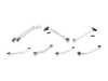 ES#3660476 - 2113503106KT1 - W211 8 Piece Rear Control Arm Refresh Kit - Featuring Hamburg Tech Control Arms to replace all 8 rear arms on your Mercedes-Benz - Assembled By ECS - Mercedes Benz