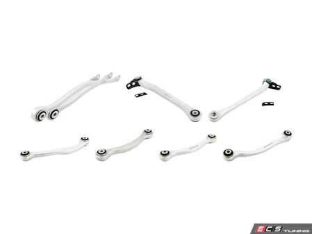 ES#3660476 - 2113503106KT1 - W211 8 Piece Rear Control Arm Refresh Kit - Featuring Hamburg Tech Control Arms to replace all 8 rear arms on your Mercedes-Benz - Assembled By ECS - Mercedes Benz